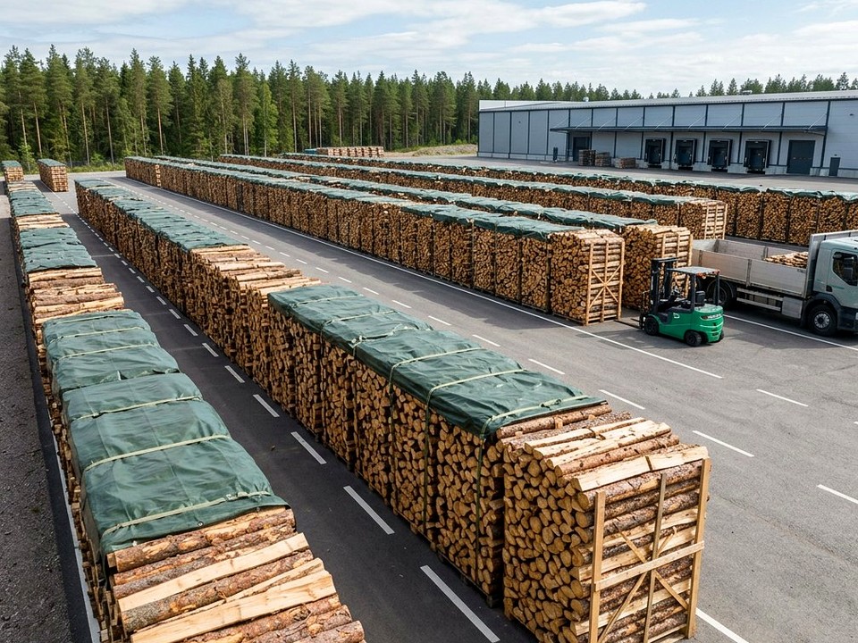 Доставка дров газелью до 8 Кубометров в Омск